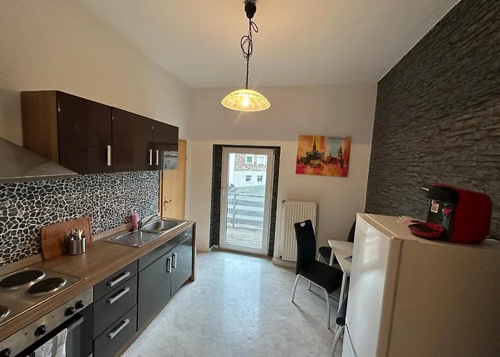 Ferienwohnung Bitterfeld アパート *